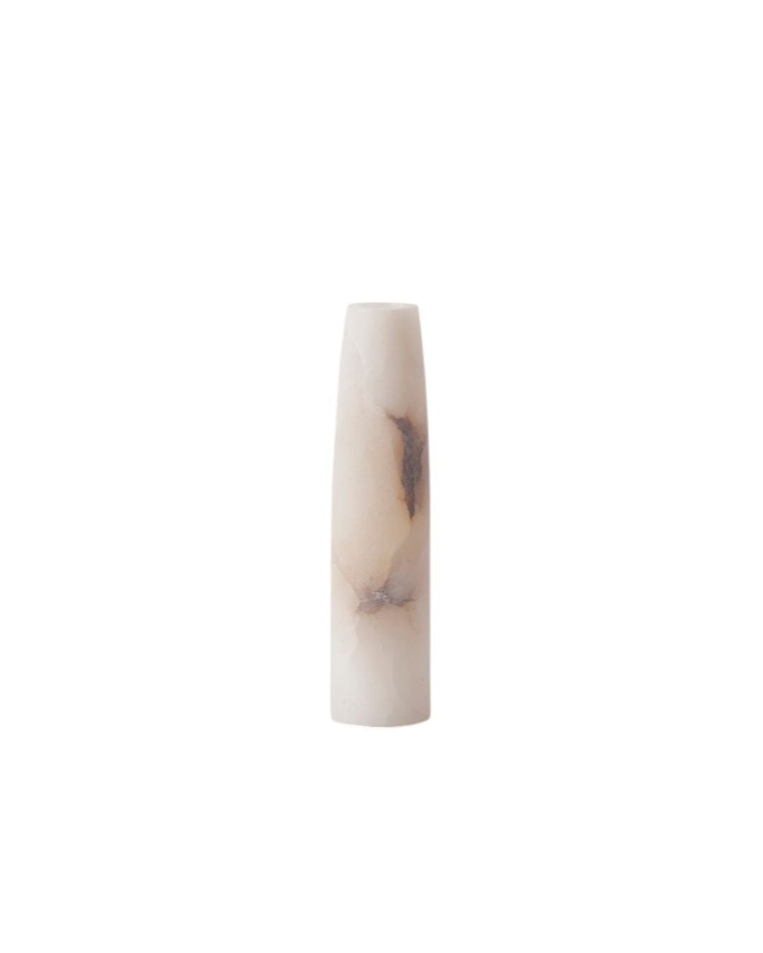 Elegante alabaster vaas met matte afwerking - Deuxamis