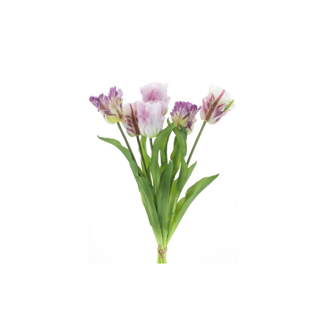 Luxe zijden tulpen lavendel stijlvol - Deuxamis
