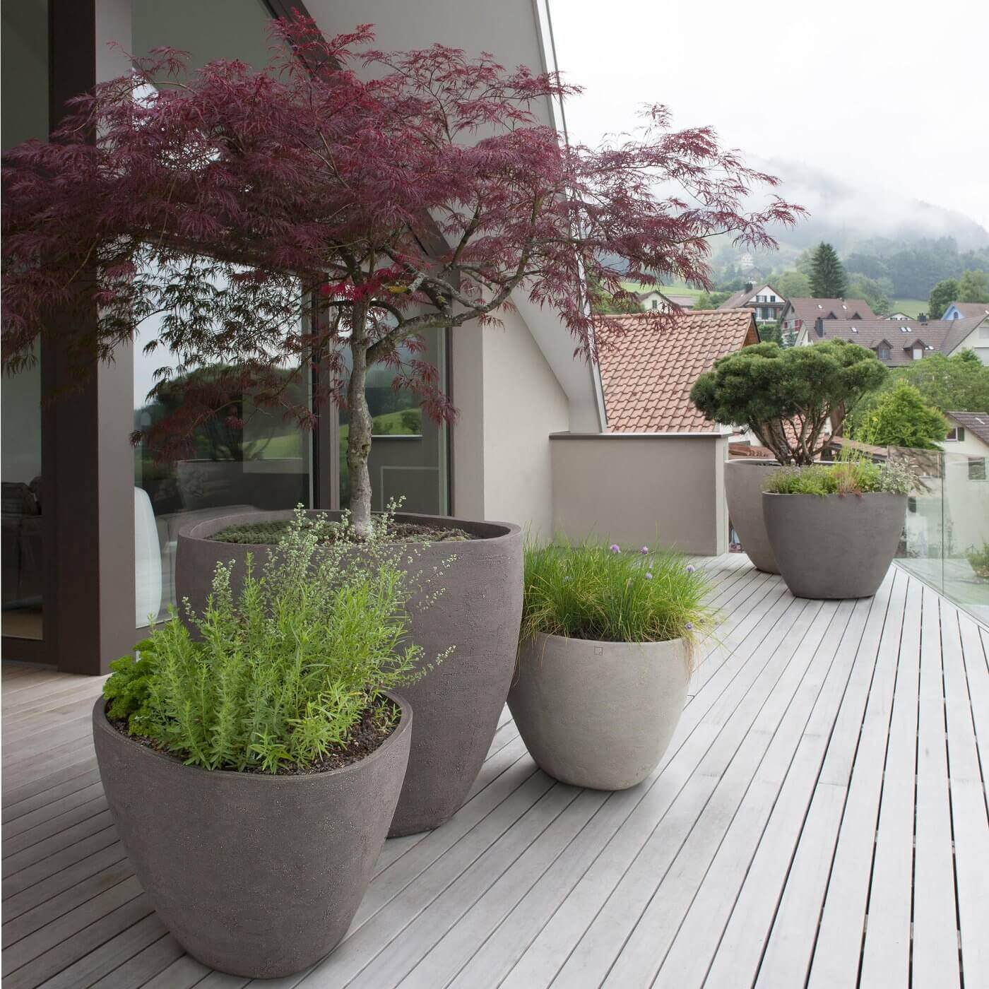 Atelier vierkant Potten Model HK