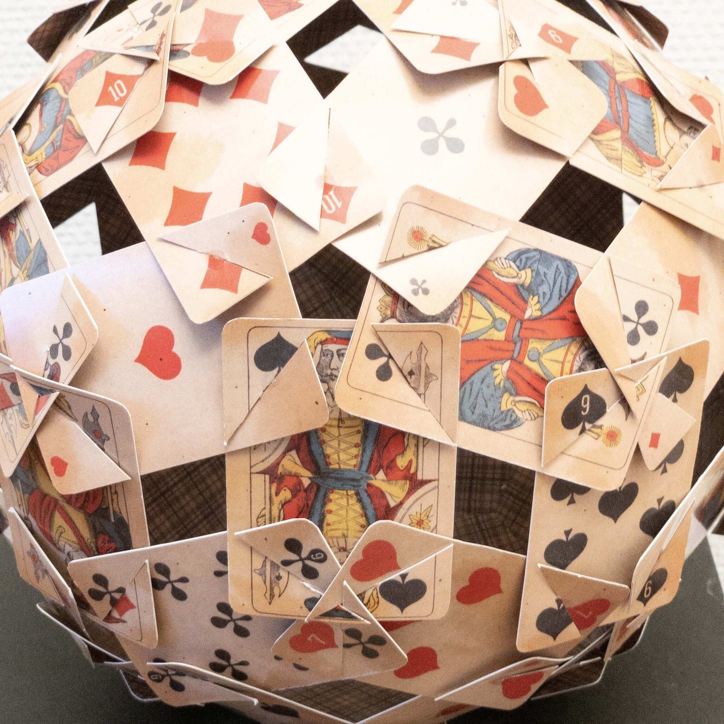 Polyhedronen speelkaarten set van 3